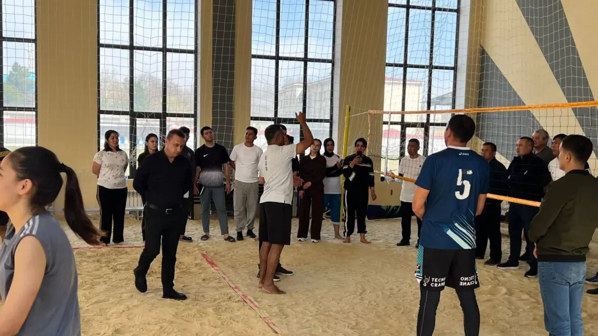 Sohil voleyboli bo‘yicha seminar bo'lib o'tmoqda