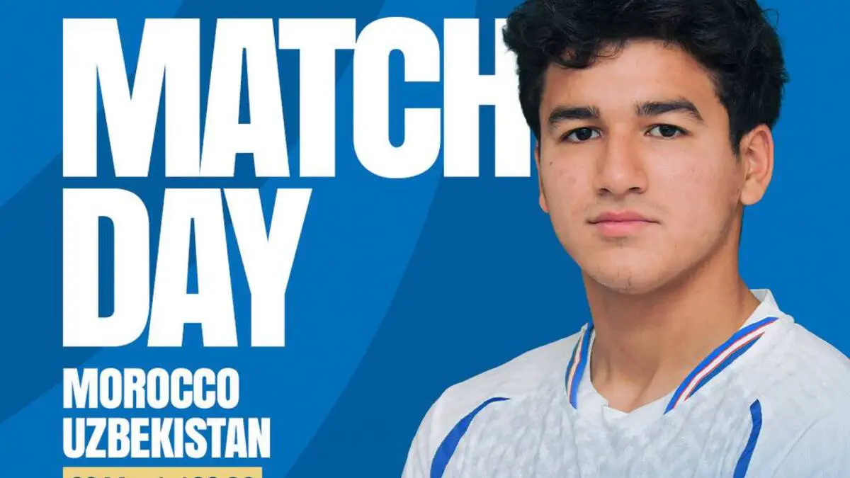 Oʻzbekiston U-17 terma jamoasi Marokashga qarshi oʻyin oldidan rasmiy mashgʻulot oʻtkazdi