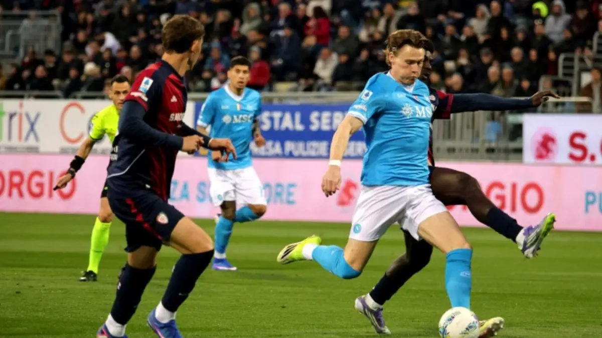 A Seriya. Maktominayning goli «Napoli»ni 2-o‘ringa olib chiqdi