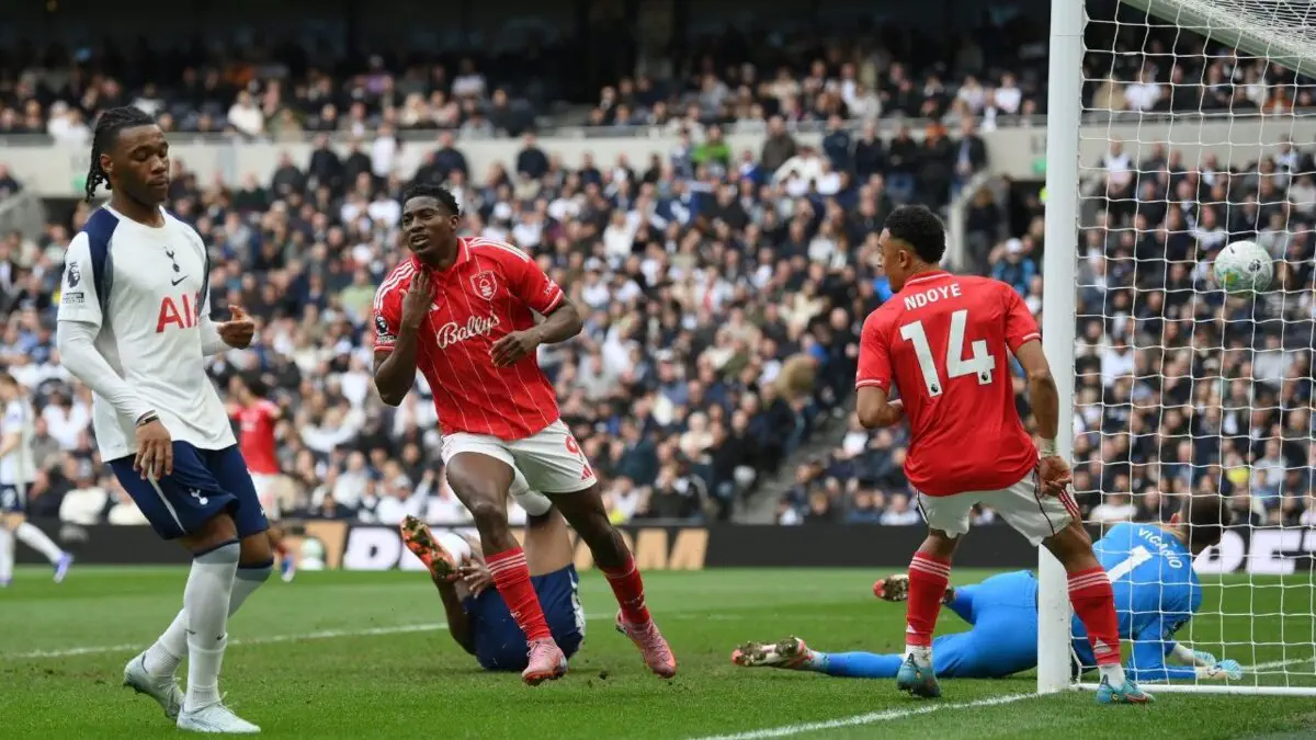 APL. Tottenham — Nottingham Forest 0:3 (video sharh)