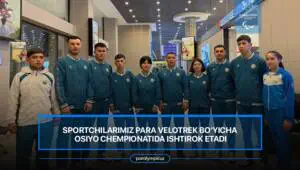 Sportchilarimiz para velotrek bo‘yicha Osiyo chempionatida ishtirok etadi