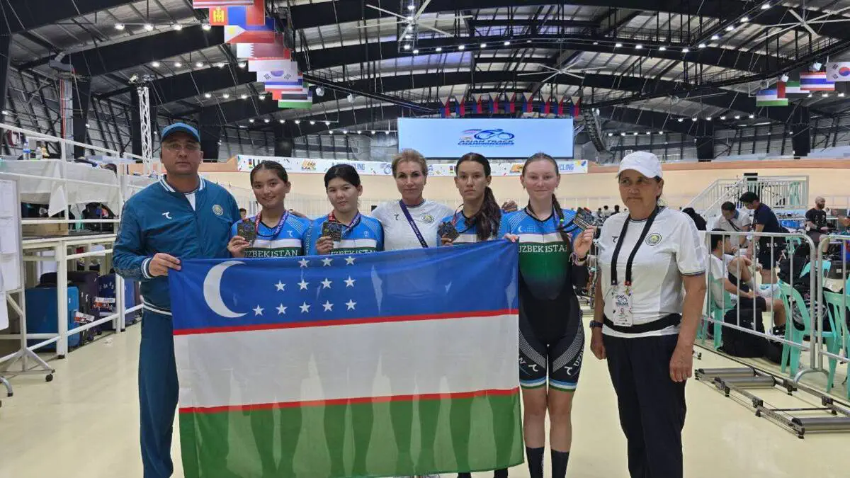 Velosport bo'yicha O'zbekiston jamoasi Osiyo chempionatini medal bilan boshladi