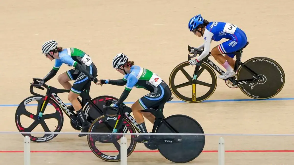 Velosport bo'yicha O'zbekiston terma jamoasi Medisonda o'tayotgan turnirda kumush medalni qo'lga kiritdi