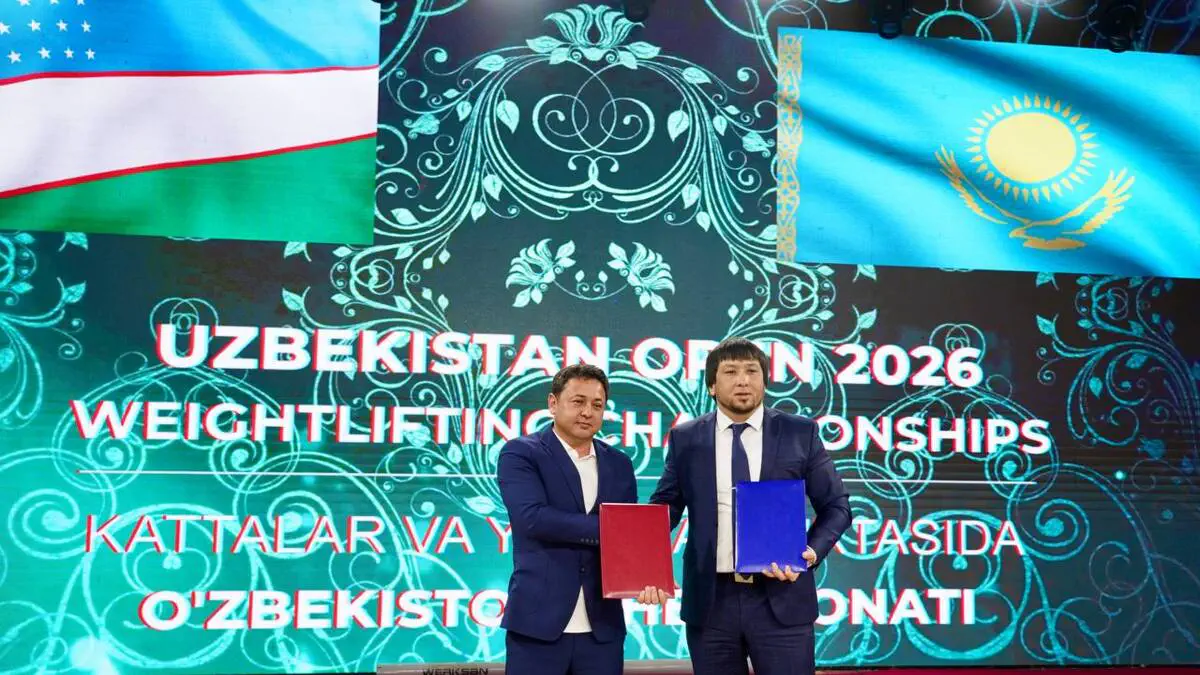 O‘zbekiston va Qozog‘iston og‘ir atletikada hamkorlikni yangi bosqichga olib chiqdi