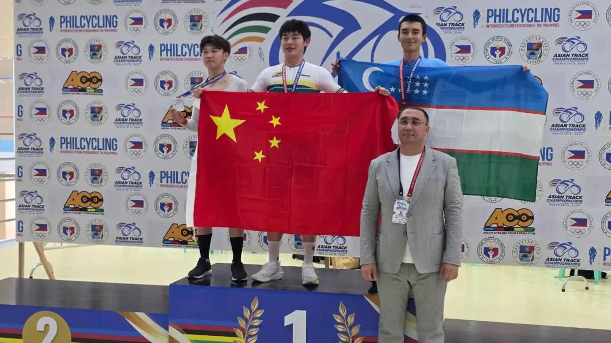 Velosport. Shoislom Shoakmalov uchinchi o'rinni egallab, navbatdagi bronza medalni terma jamoamiz hisobiga yozib qo'ydi