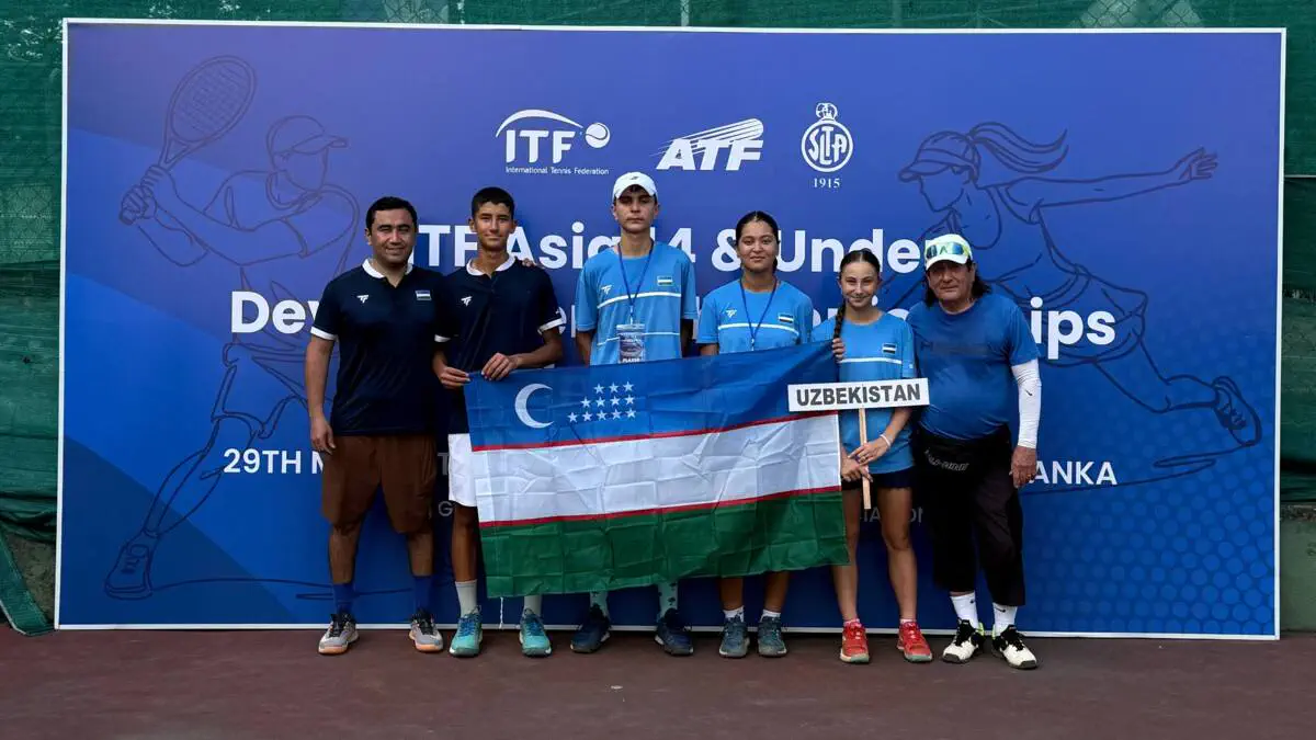 O‘zbekistonning 14 yoshgacha bo‘lgan o‘smirlar terma jamoasi ITF Asia Finals’da
