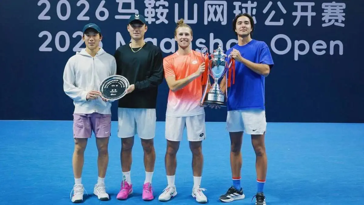 Tennis. Sergey Fomin va Maxim Shin Xitoydagi turnirda chempion bo'lishdi