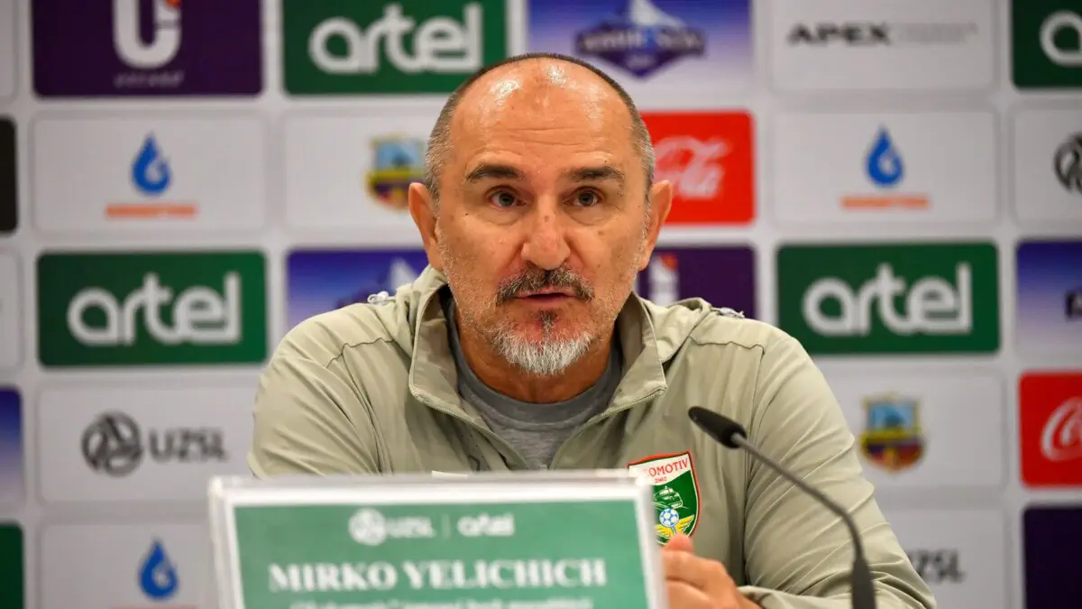 Mirko Yelichich: «95 daqiqa davomida futbol o'ynab, ikkita standart vaziyatda oddiy gol o'tkazib yuborish alamli»