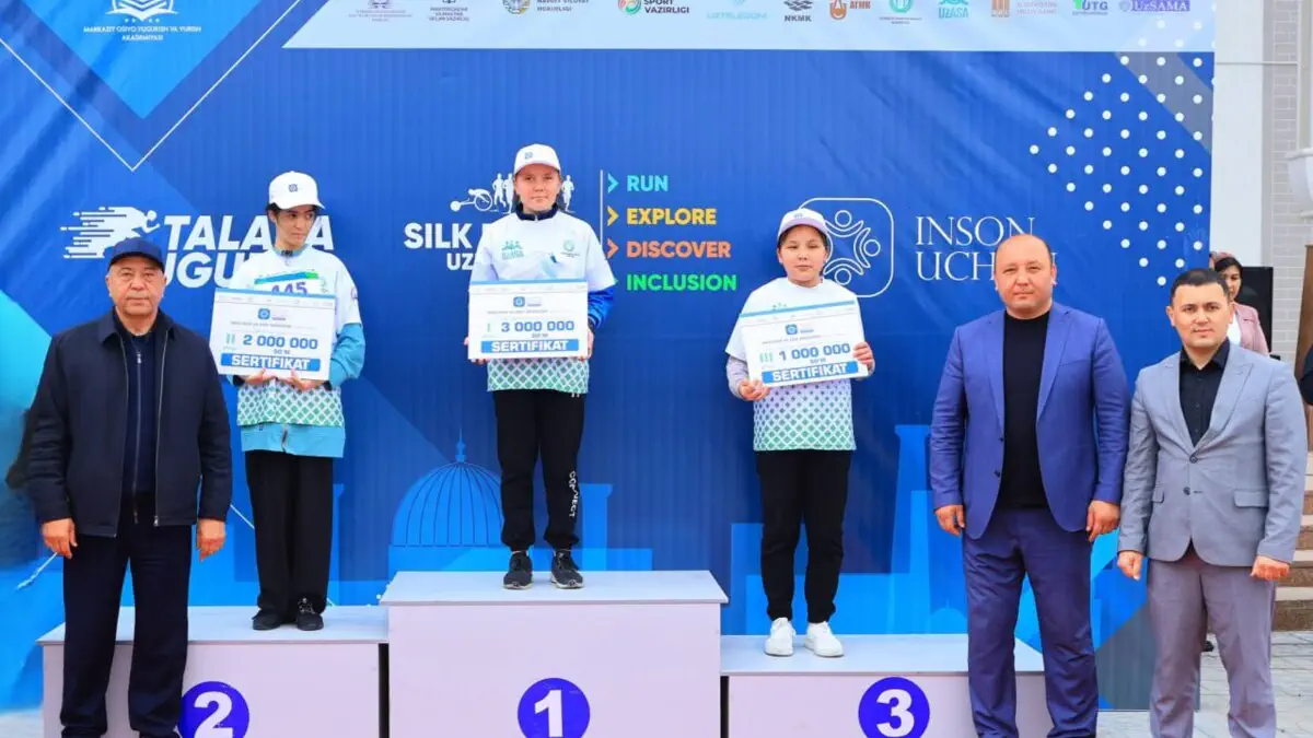 Navoiy viloyatida ommaviy yugurish marafoni o‘tkazildi