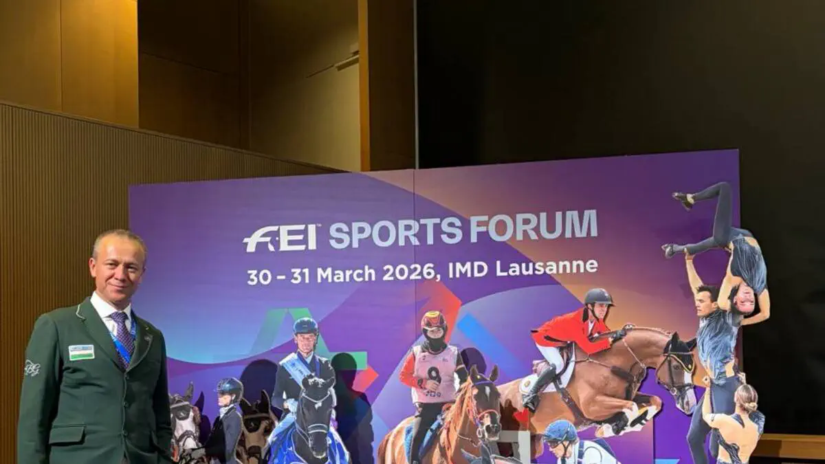 Shveysariyaning Lozanna shahrida, nufuzli IMD Business School — Olimpiya poytaxtida, 30 martdan 1 aprelgacha 15-FEI Sport forumi 2026 bo‘lib o‘tdi