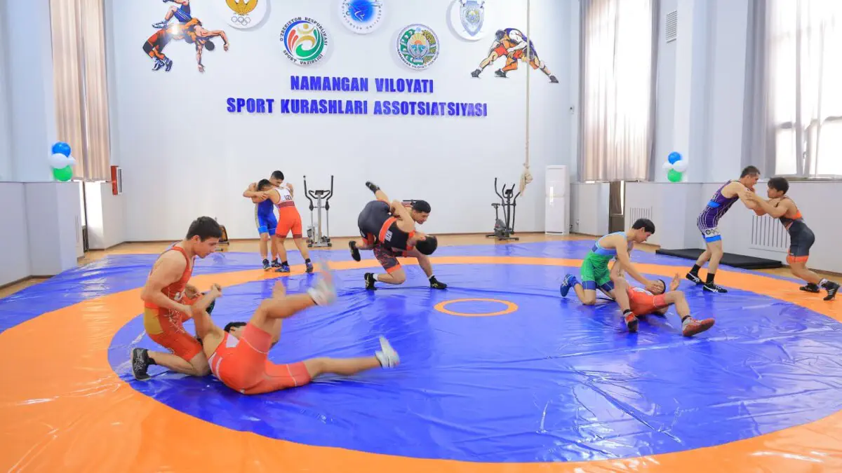 Namanganda zamonaviy sport kurashlari markazi foydalanishga topshirildi