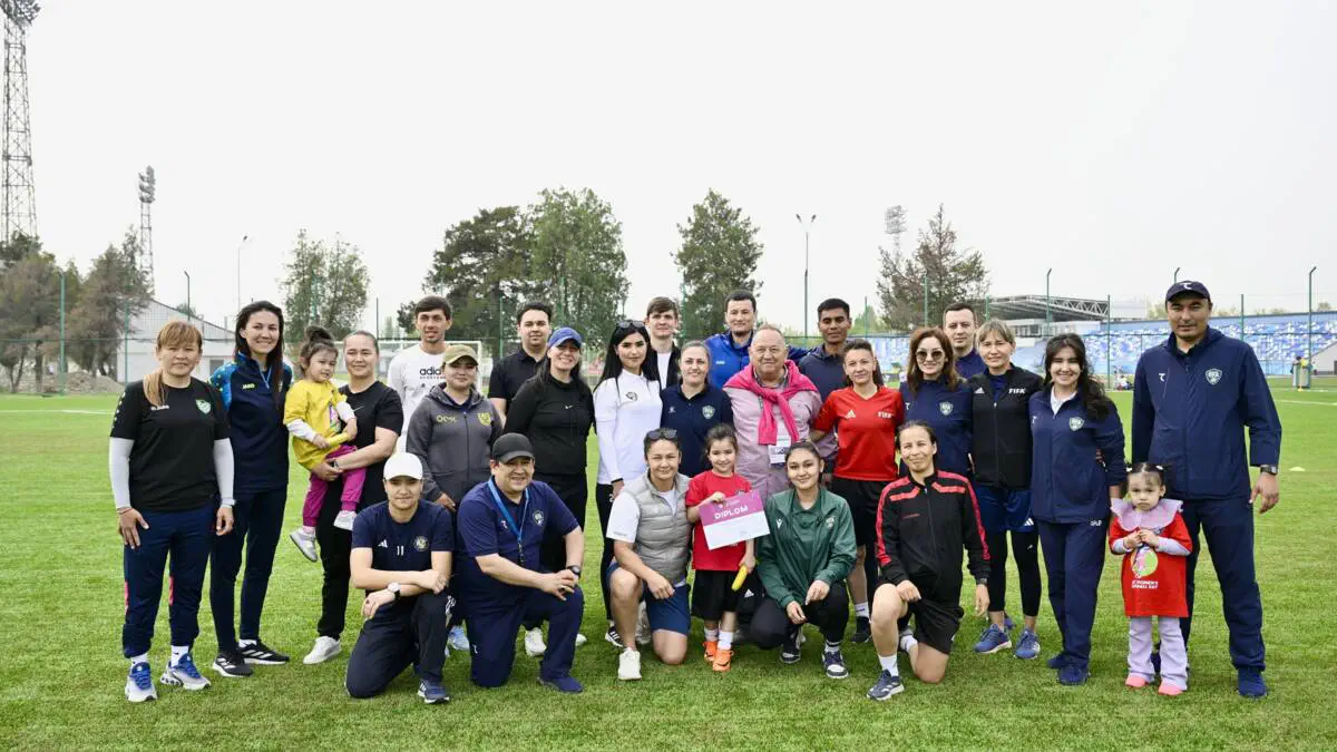  Toshkentda OFK ayollar futboli kuniga bagʻishlangan festival boʻlib oʻtdi