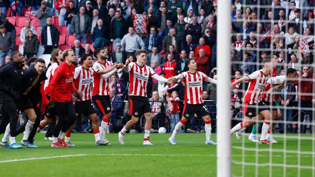 «PSV» ketma-ket uchinchi bor Niderlandiya chempionligini qo‘lga kiritdi