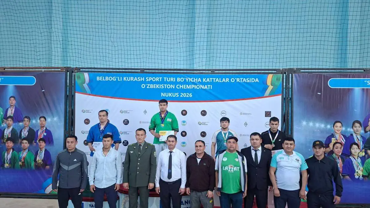 Belbogʻli kurash boʻyicha Oʻzbekiston chempionati yakunlandi