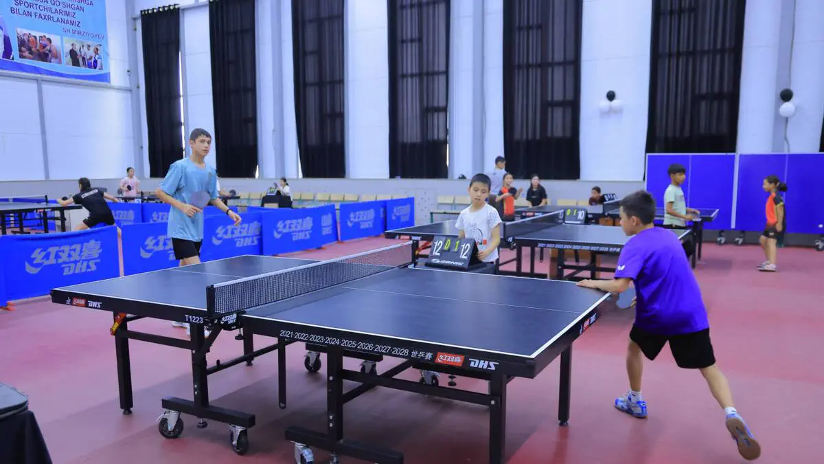 Namanganda stol tennisi bo‘yicha tuman hokimi olimpiadasi o‘tkazildi 