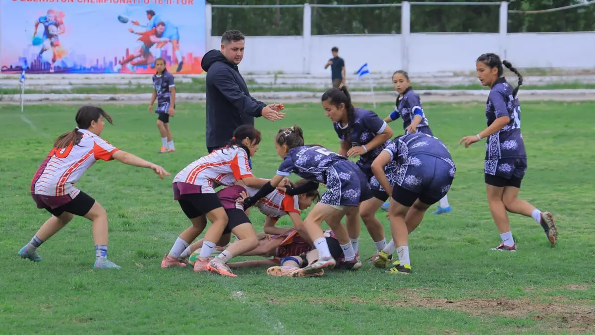 Namanganda Regbi-7 bo‘yicha O‘zbekiston chempionatiga start berildi