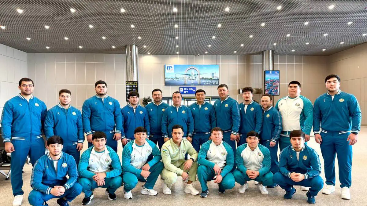 O‘zbekiston erkaklar terma jamoasi Turkiyaga jo‘nab ketdi