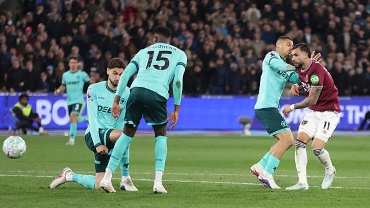 APL. West Ham — Vulverxempton — 4:0 (Videosharh)