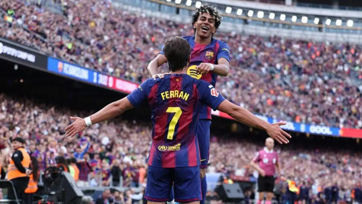 La liga. Barselona - Espanol - 4:1 (videosharh)
