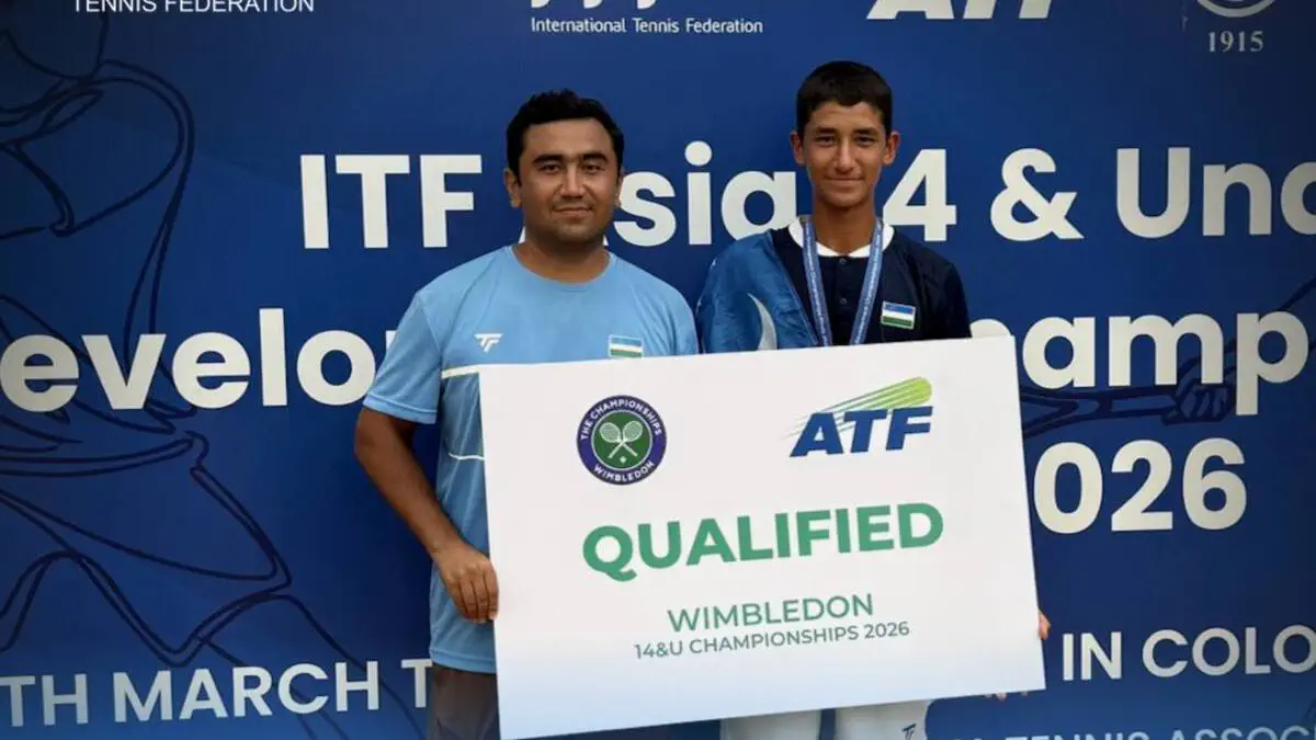 Saidaslom Farxodovni ITF Asia 14&U Development Championships turniridagi g‘alabasi bilan tabriklaymiz!