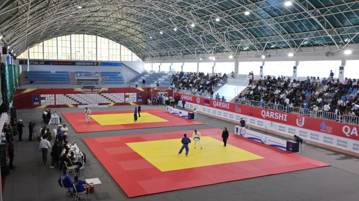 Qarshida «UZBEKISTAN JUDO TOUR» musobaqasi oʻtkazilmoqda