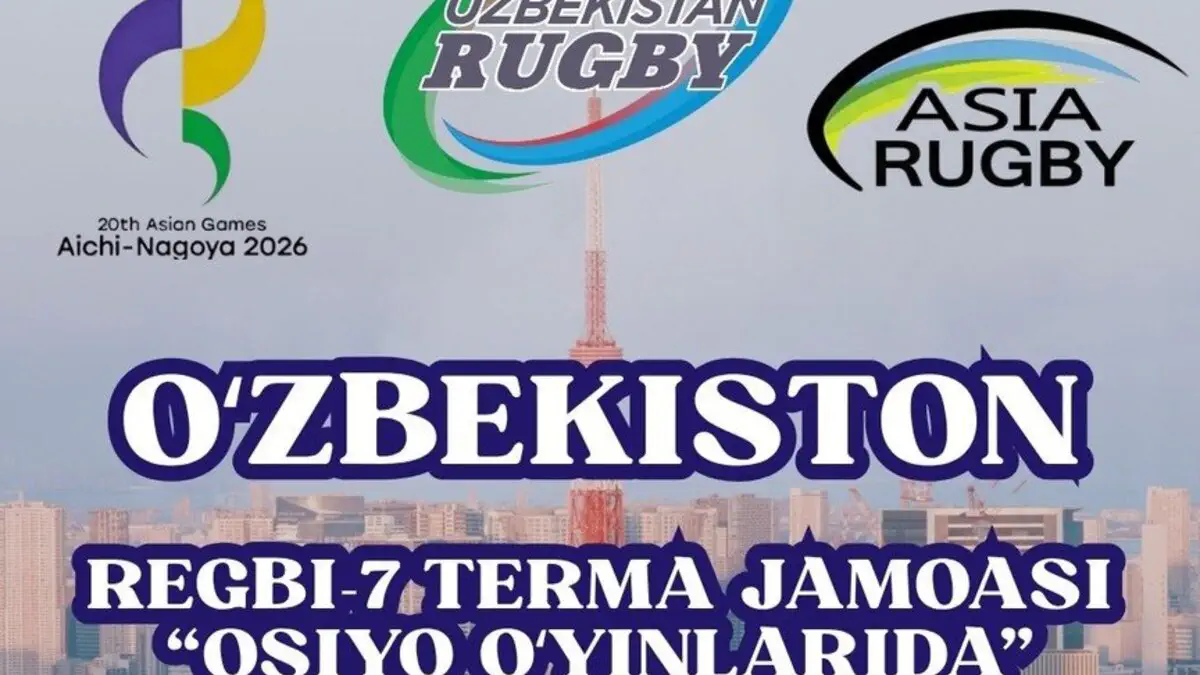 O‘zbekiston regbi-7 bo’yicha Osiyo o‘yinlarida ishtirok etish uchun rasmiy taklif oldi