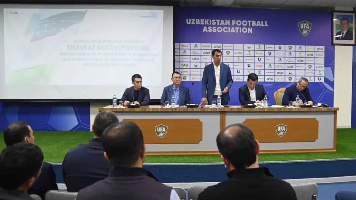 O‘FA va O‘zPFL rahbariyati hamda Superliga klublari vakillari ishtirokida yig‘ilish bo‘lib o‘tdi
