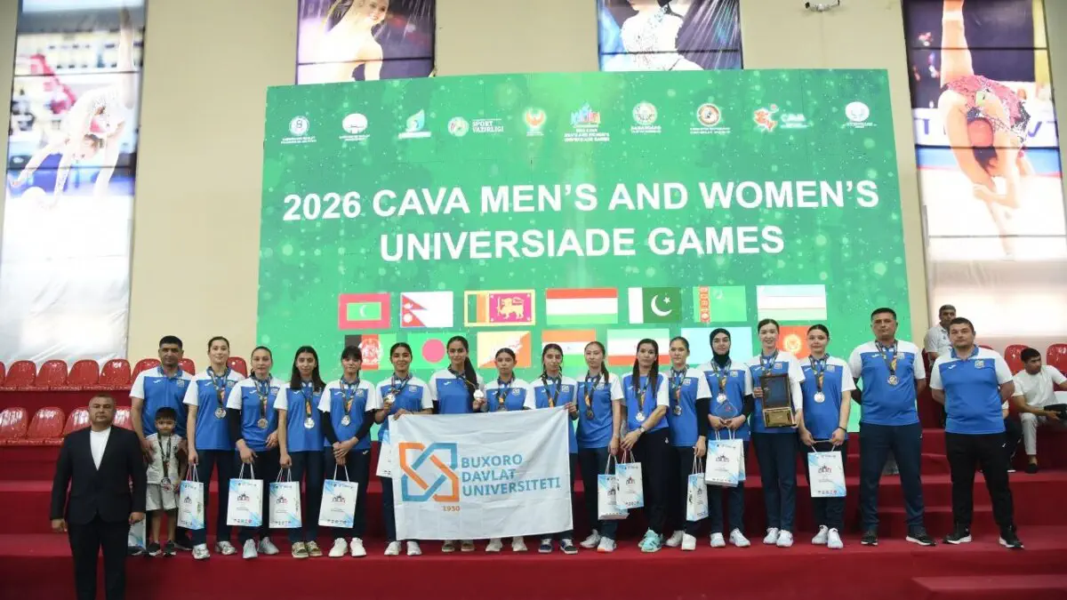  Samarqand mezbonligidagi «CAVA Men’s and Women’s Universiade Games – 2026» musobaqasi yakunlandi