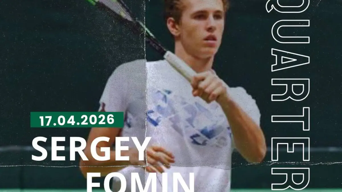 Tennis. Sergey Fomin yarim finalga yo‘l oldi