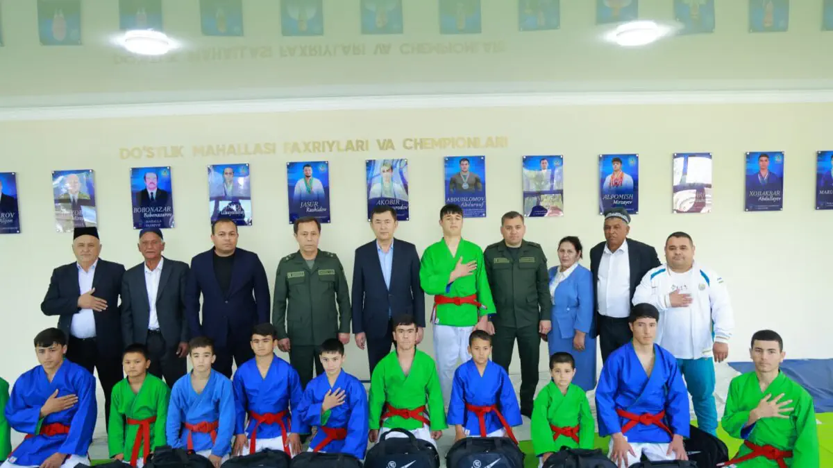 Sayxunobodda zamonaviy sport inshooti foydalanishga topshirildi 