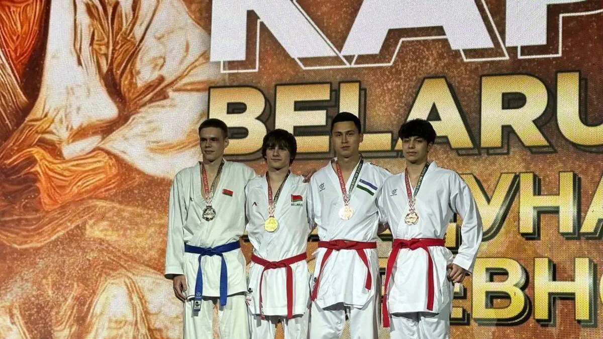  2 nafar karatechimiz «Belarus open» da 4 ta medal oldi.