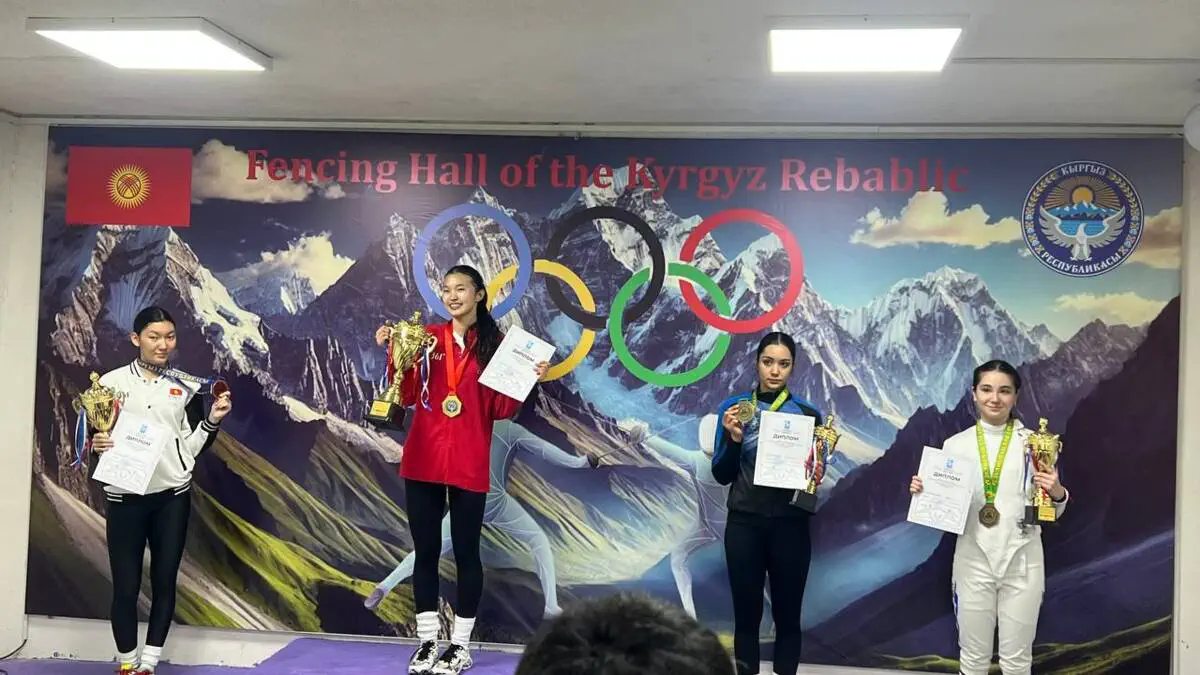 Qilichbozlik. Bishkekda yosh shpagachilar natijalari