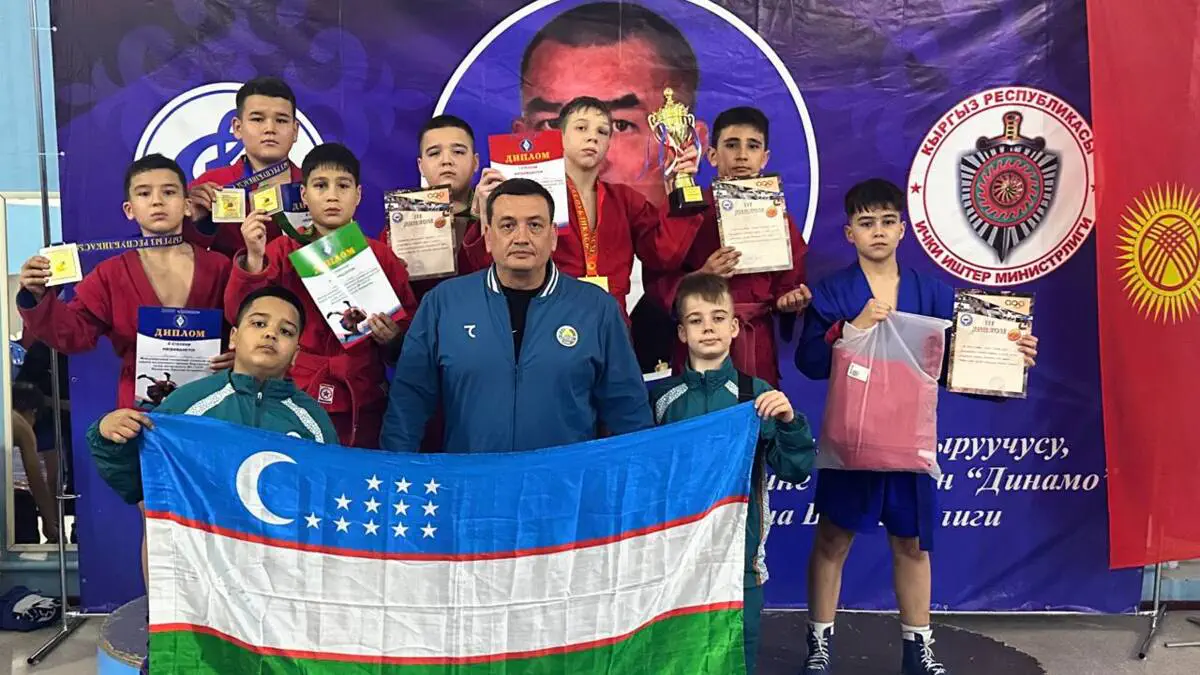 Sambo. Bishkekdagi xalqaro turnirni 7 ta medal bilan yakunladik