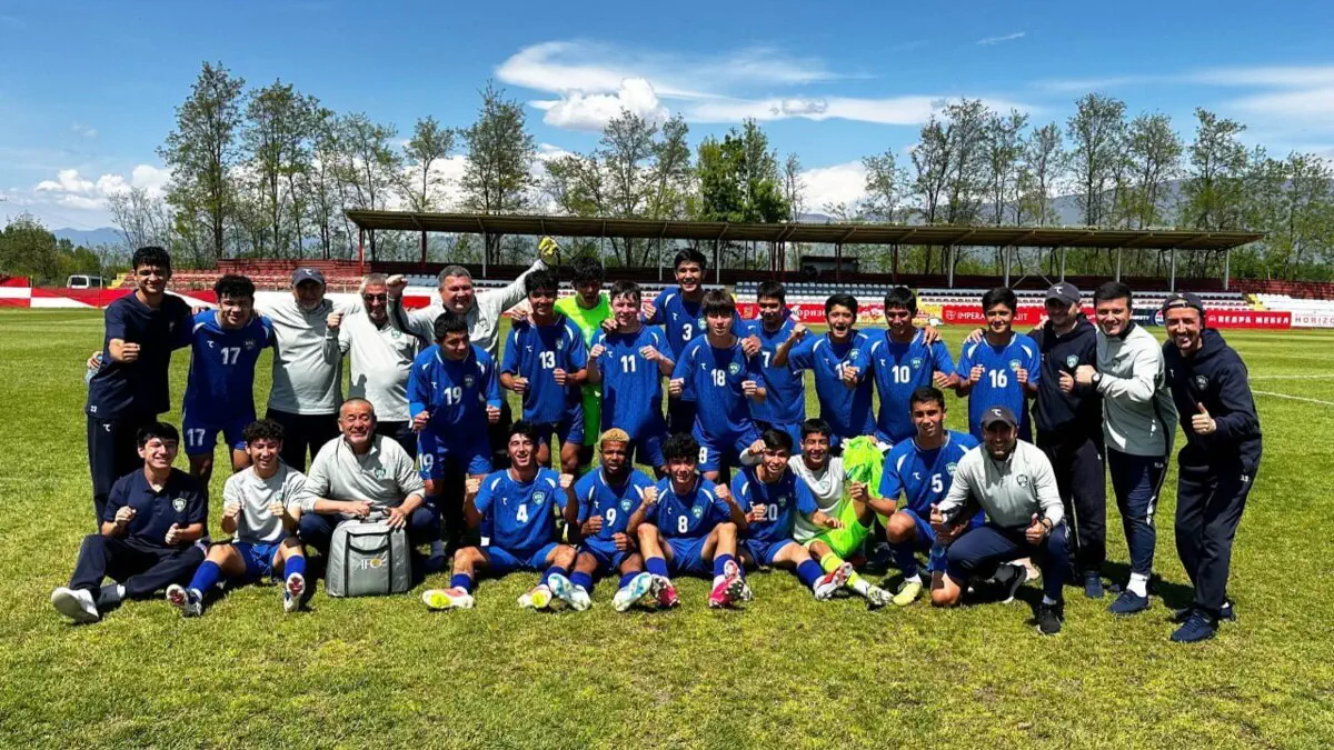 O‘zbekiston U-16 terma jamoasi UEFA Rivojlanish kubogida Shimoliy Irlandiyani mag‘lub etdi