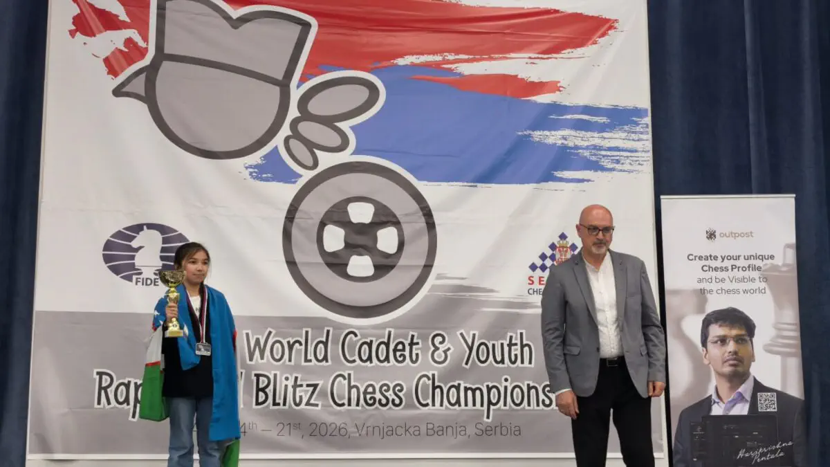 Afruza Hamdamova rapid bo'yicha jahon chempioni