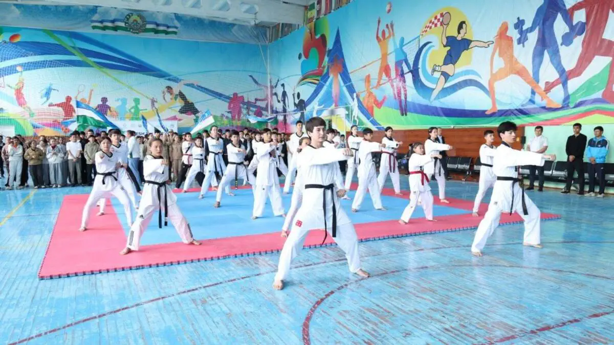 Jizzax viloyati Arnasoy tumanida taekvondo WT yo‘nalishi bo‘yicha zamonaviy sport klubining ochilish marosimi oʻtkazildi
