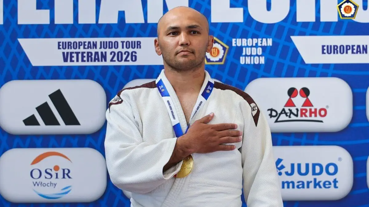 Dzyudo. Faxriylarimiz Warsaw Veteran European Cup 2026 turnirida 4 ta oltin medal qo‘lga kiritishdi