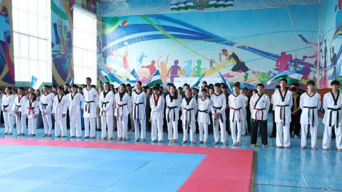 Jizzaxda taekvondo WT yo‘nalishi bo‘yicha zamonaviy sport klubining ochilish marosimi oʻtkazildi