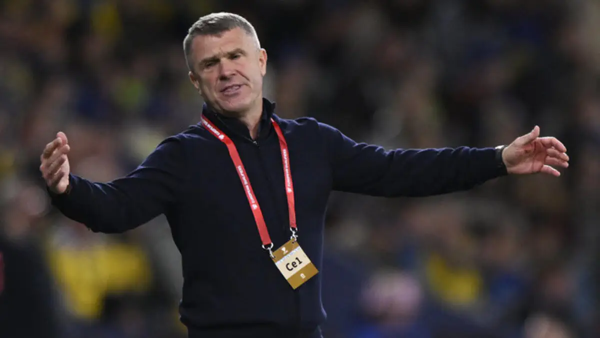 Rebrov Ukraina bosh murabbiyligidan ketdi