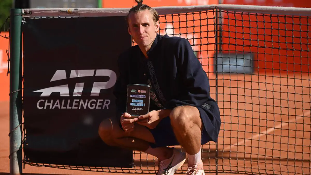 Tennis. Sergey Fomin - ATP Challenger 50 Shymkent turniri chempioni