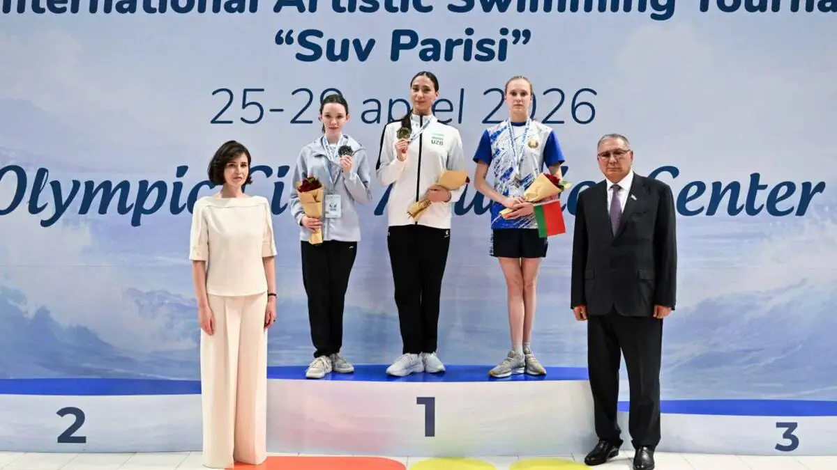 Toshkentda sinxron suzish boʻyicha «Suv parisi» xalqaro turniri boshlandi
