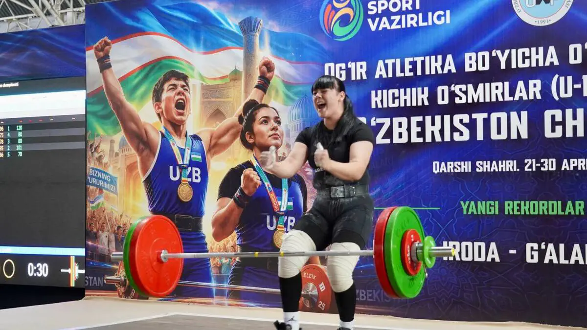 Og'ir atletika. Rekordlar almashuvi dramasi: +77 kgda hal qiluvchi g‘alaba Munisaga nasib etdi