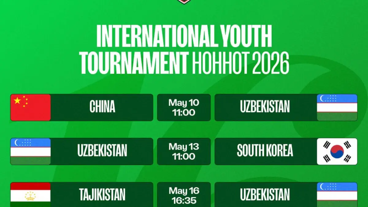 O‘zbekiston U-16 terma jamoasi bugundan boshlab Milliy futbol markazida o‘quv-mashg‘ulot yig‘inini boshlaydi