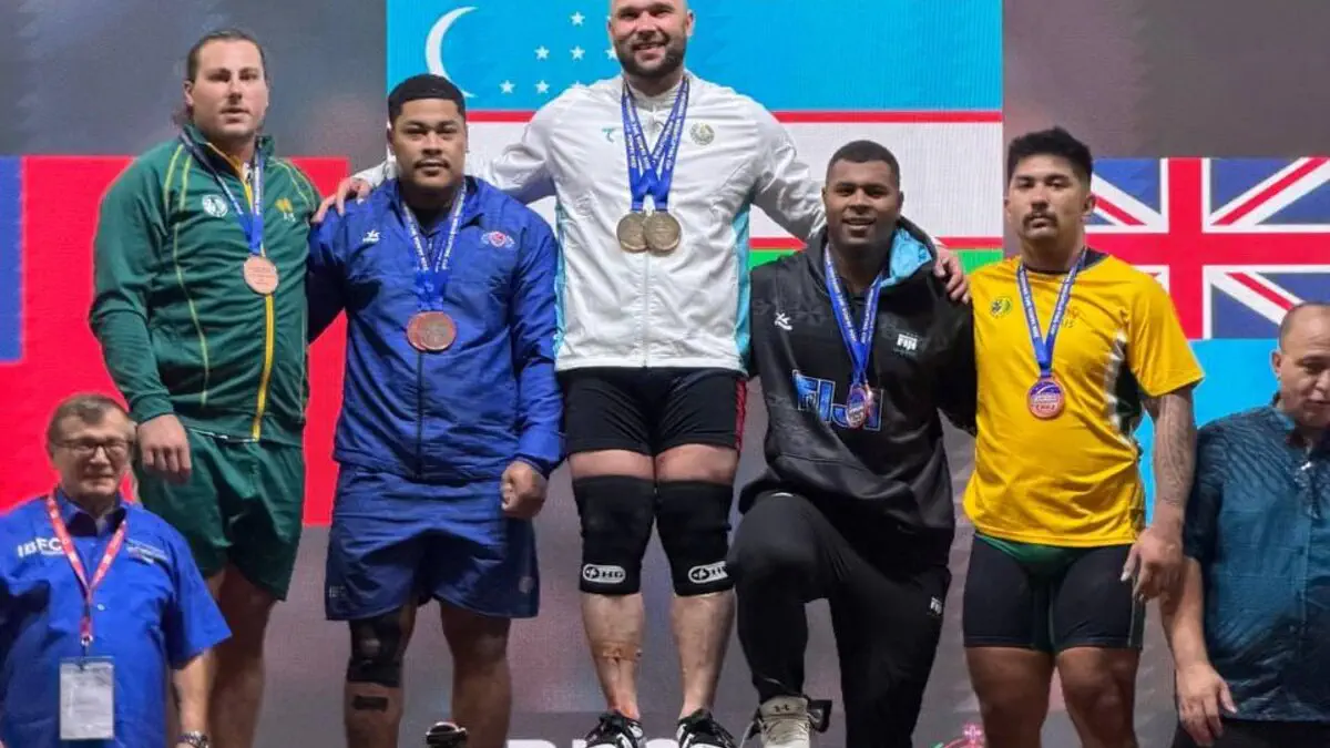 Ruslan Nurudinov Samoadagi og‘ir atletika musobaqasida oltin medalni qo‘lga kiritdi