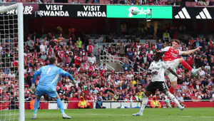 APL. Arsenal Fulhem ustidan yirik hisobda g'alaba qozonib to'plar nisbatini yaxshilab oldi