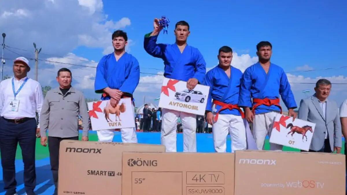 Talabalar milliy kurash bo‘yicha sovrinli o‘rinlarni qo‘lga kiritdi