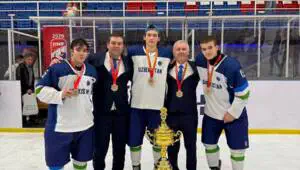 Xokkey. O‘zbekiston U18 terma jamoasi uchinchi bor Osiyo chempionligini qo‘lga kiritdi