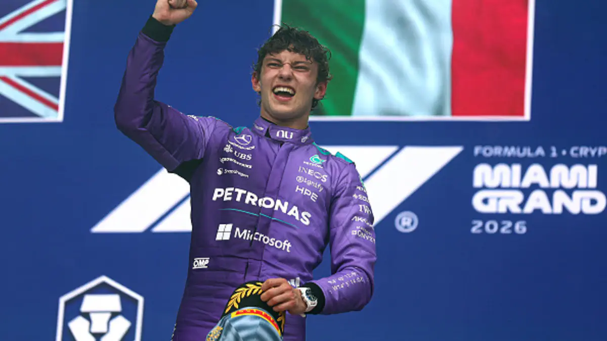 Kimi Antonelli mavsumdagi ketma-ket uchinchi g'alabasini qo'lga kiritdi va Mayami Gran-prisida g'alaba qozondi