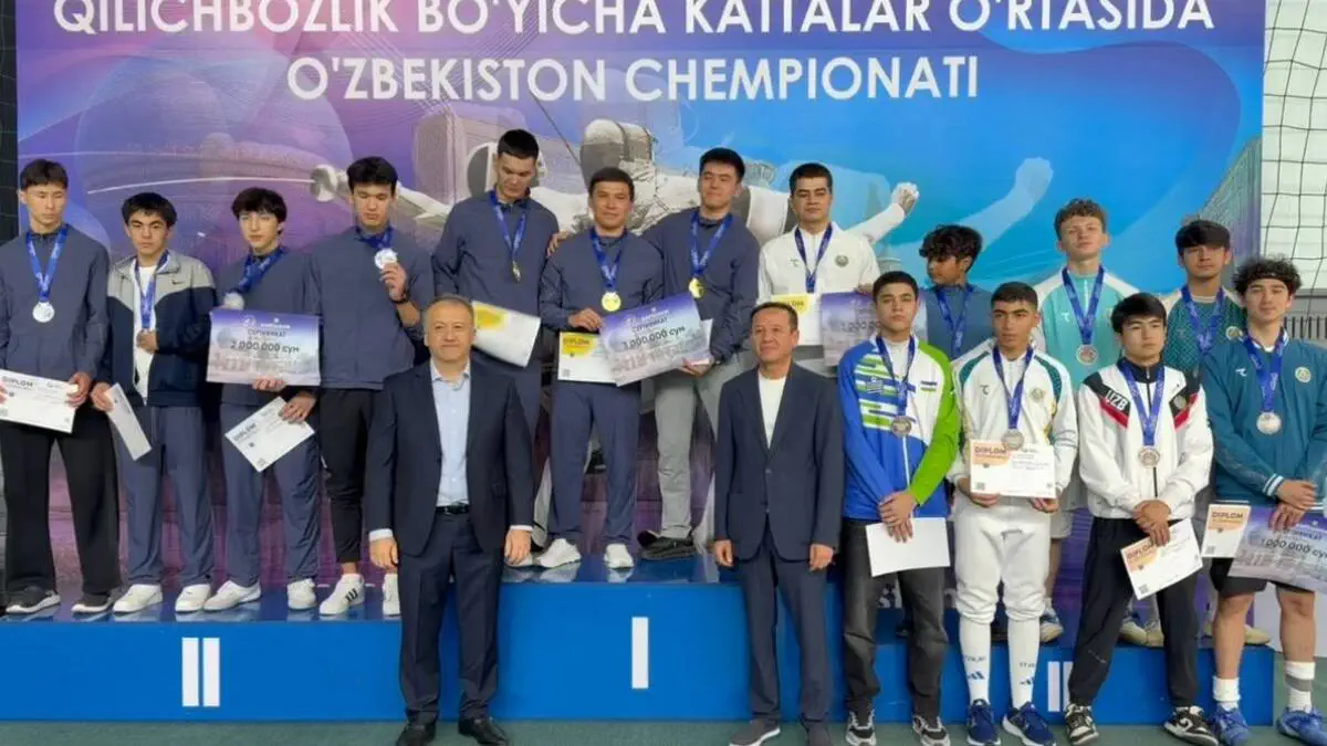 Toshkentda qilichbozlik bo‘yicha O‘zbekiston chempionati yakunlandi