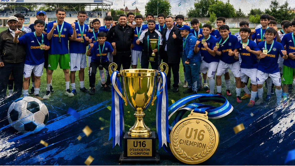 Samarqand futbol maktabi U16 – O‘zbekiston chempioni